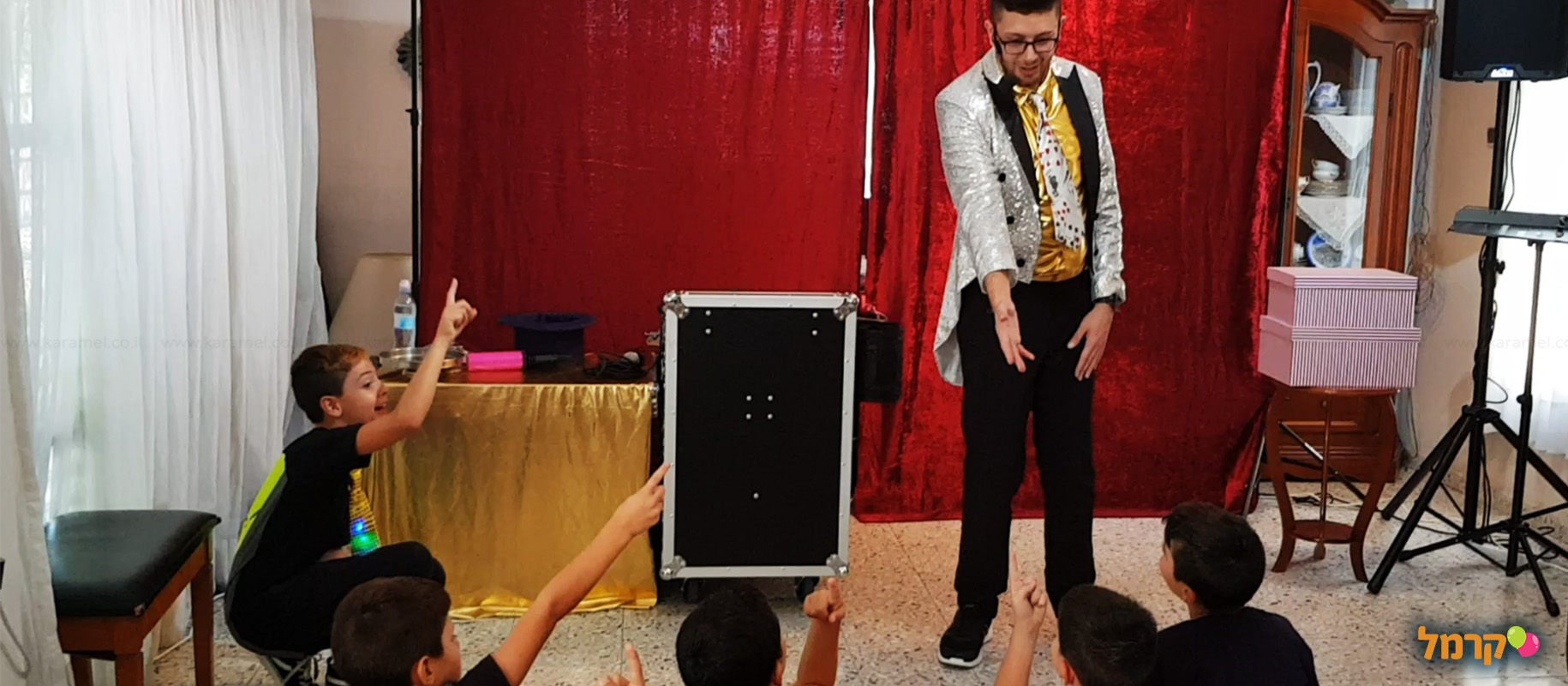 רוי הקוסם - מסיבה מהקסמים - 073-7756744