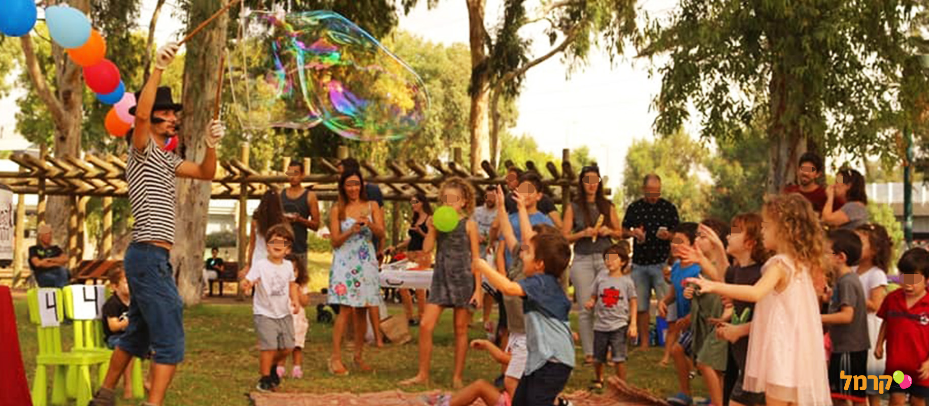 יומולדת קרקס בועות סבון - 073-7828073
